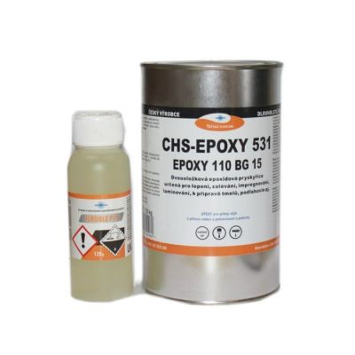 CHS-EPOXY 531 (epoxy 110BG 15) FINÁLNA EPOXIDOVÁ ŽIVICA NA ZALIEVANIE set 1,12kg