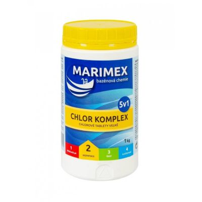Marimex 11301208 Aquamar Komplex chlorové Tablety 5v1 1 kg