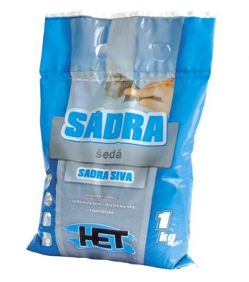 Het sádra štukatérska šedá 1kg