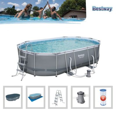 Bestway Power Steel Swim Vista 488 x 122 cm 56725