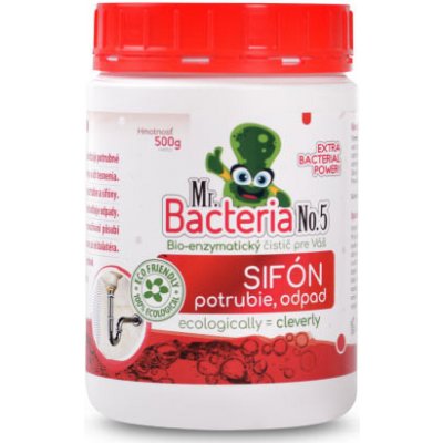 Mr. Bacteria No.5 Baktérie pre Váš SIFÓN, POTRUBIE, ODPAD 500 g