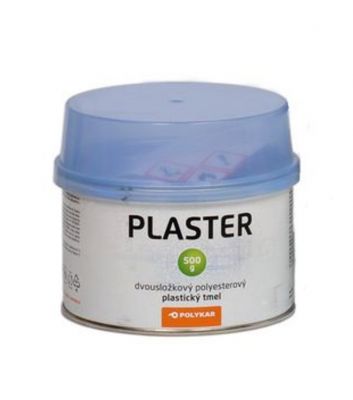 Polykar Plaster 0,5kg - dvojzložkový polyesterový plastický tmel