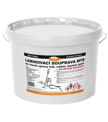 Laminovacia súprava Polyester MTB 500g