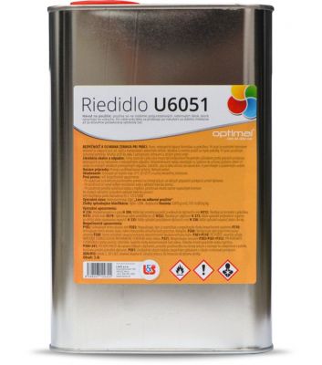 Riedidlo Optimal U6051 3,4L - na polyuretánové farby