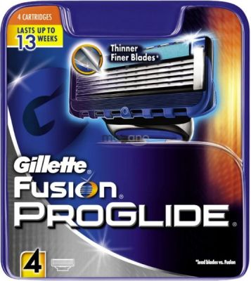 Gillette Fusion Proglide náhradné žiletky 4ks