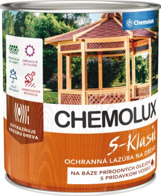 S1040 Chemolux S-Klasik - matná ochranná lazúra na drevo