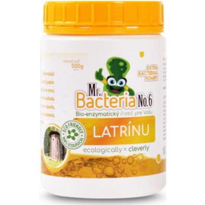 Mr. Bacteria No.6 Baktérie pre Vašu LATRÍNU 500 g bakterie do latriny