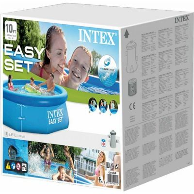 Bazén INTEX EASY 2,44x0,76 m + filtrácia kartušová 28112