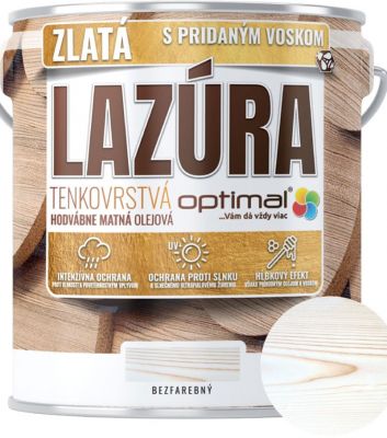 Optimal Zlatá lazúra- tenkovrstvá olejová lazúra